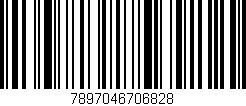 Código de barras (EAN, GTIN, SKU, ISBN): '7897046706828'