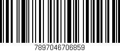 Código de barras (EAN, GTIN, SKU, ISBN): '7897046706859'
