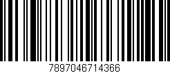 Código de barras (EAN, GTIN, SKU, ISBN): '7897046714366'