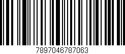 Código de barras (EAN, GTIN, SKU, ISBN): '7897046787063'