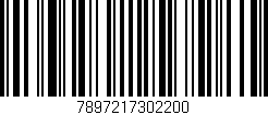 Código de barras (EAN, GTIN, SKU, ISBN): '7897217302200'