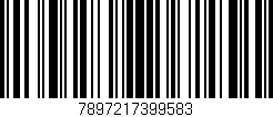 Código de barras (EAN, GTIN, SKU, ISBN): '7897217399583'