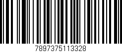 Código de barras (EAN, GTIN, SKU, ISBN): '7897375113328'