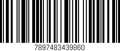 Código de barras (EAN, GTIN, SKU, ISBN): '7897483439860'