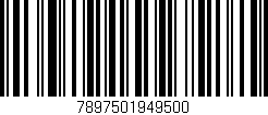 Código de barras (EAN, GTIN, SKU, ISBN): '7897501949500'