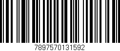 Código de barras (EAN, GTIN, SKU, ISBN): '7897570131592'