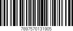 Código de barras (EAN, GTIN, SKU, ISBN): '7897570131905'