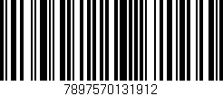 Código de barras (EAN, GTIN, SKU, ISBN): '7897570131912'