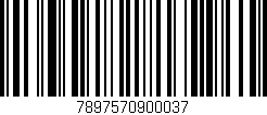 Código de barras (EAN, GTIN, SKU, ISBN): '7897570900037'