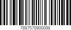 Código de barras (EAN, GTIN, SKU, ISBN): '7897570900099'