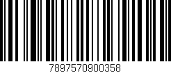 Código de barras (EAN, GTIN, SKU, ISBN): '7897570900358'