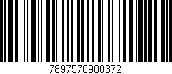 Código de barras (EAN, GTIN, SKU, ISBN): '7897570900372'