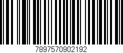 Código de barras (EAN, GTIN, SKU, ISBN): '7897570902192'