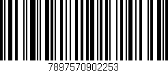 Código de barras (EAN, GTIN, SKU, ISBN): '7897570902253'