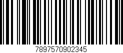 Código de barras (EAN, GTIN, SKU, ISBN): '7897570902345'
