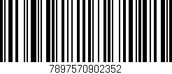 Código de barras (EAN, GTIN, SKU, ISBN): '7897570902352'