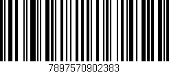 Código de barras (EAN, GTIN, SKU, ISBN): '7897570902383'