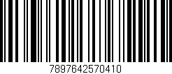 Código de barras (EAN, GTIN, SKU, ISBN): '7897642570410'