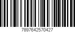 Código de barras (EAN, GTIN, SKU, ISBN): '7897642570427'