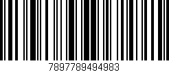 Código de barras (EAN, GTIN, SKU, ISBN): '7897789494983'