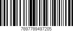Código de barras (EAN, GTIN, SKU, ISBN): '7897789497205'