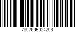 Código de barras (EAN, GTIN, SKU, ISBN): '7897835934296'