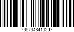 Código de barras (EAN, GTIN, SKU, ISBN): '7897846410307'