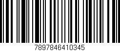 Código de barras (EAN, GTIN, SKU, ISBN): '7897846410345'