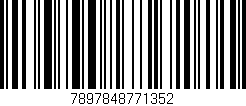 Código de barras (EAN, GTIN, SKU, ISBN): '7897848771352'