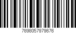 Código de barras (EAN, GTIN, SKU, ISBN): '7898057979676'