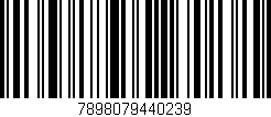 Código de barras (EAN, GTIN, SKU, ISBN): '7898079440239'