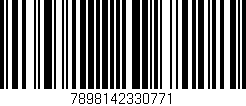 Código de barras (EAN, GTIN, SKU, ISBN): '7898142330771'
