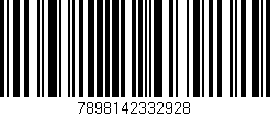 Código de barras (EAN, GTIN, SKU, ISBN): '7898142332928'