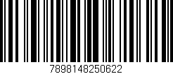 Código de barras (EAN, GTIN, SKU, ISBN): '7898148250622'