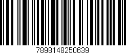 Código de barras (EAN, GTIN, SKU, ISBN): '7898148250639'