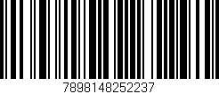 Código de barras (EAN, GTIN, SKU, ISBN): '7898148252237'