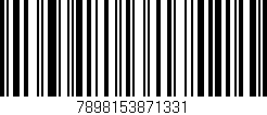 Código de barras (EAN, GTIN, SKU, ISBN): '7898153871331'