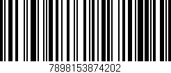 Código de barras (EAN, GTIN, SKU, ISBN): '7898153874202'