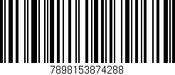 Código de barras (EAN, GTIN, SKU, ISBN): '7898153874288'