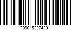 Código de barras (EAN, GTIN, SKU, ISBN): '7898153874301'