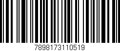 Código de barras (EAN, GTIN, SKU, ISBN): '7898173110519'