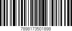 Código de barras (EAN, GTIN, SKU, ISBN): '7898173501898'