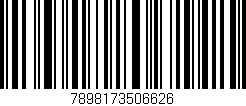 Código de barras (EAN, GTIN, SKU, ISBN): '7898173506626'