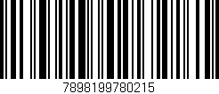 Código de barras (EAN, GTIN, SKU, ISBN): '7898199780215'