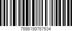 Código de barras (EAN, GTIN, SKU, ISBN): '7898199787634'