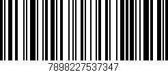 Código de barras (EAN, GTIN, SKU, ISBN): '7898227537347'