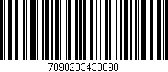 Código de barras (EAN, GTIN, SKU, ISBN): '7898233430090'