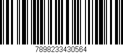 Código de barras (EAN, GTIN, SKU, ISBN): '7898233430564'