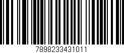 Código de barras (EAN, GTIN, SKU, ISBN): '7898233431011'