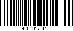 Código de barras (EAN, GTIN, SKU, ISBN): '7898233431127'